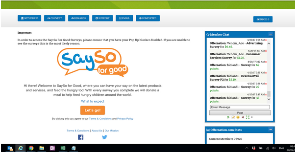 Offernation Say So Good